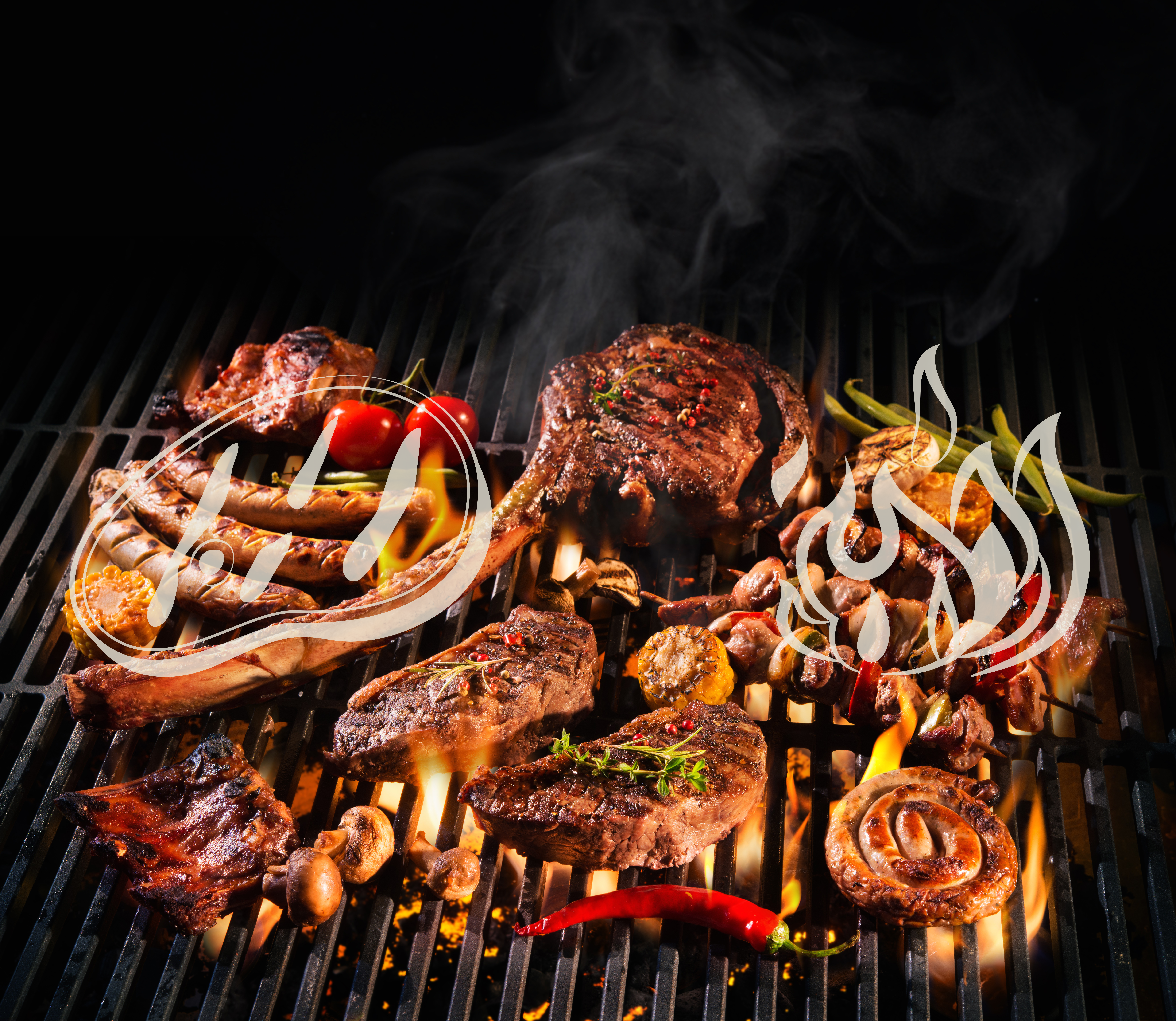 Parrillada Fondo Contacto